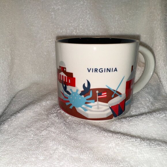 VIRGINIA Mug STARBUCKS You Are Here Collection - Picture 3 of 5